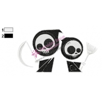 The Grim Adventures of Billy and Mandy Embroidery Design